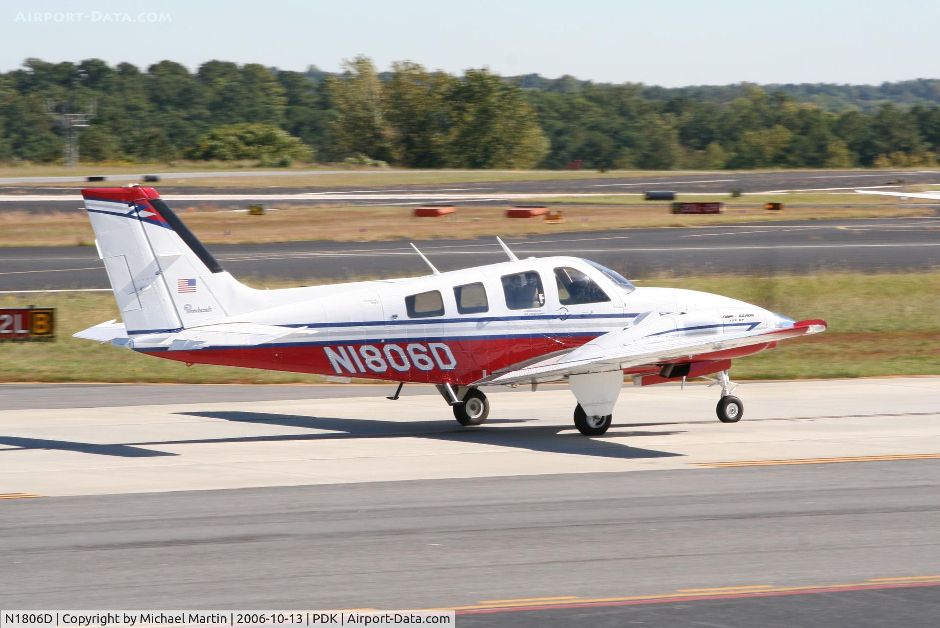 N1806D, 1981 Beech 58P Baron C/N TJ-364, Do I go to the Right?