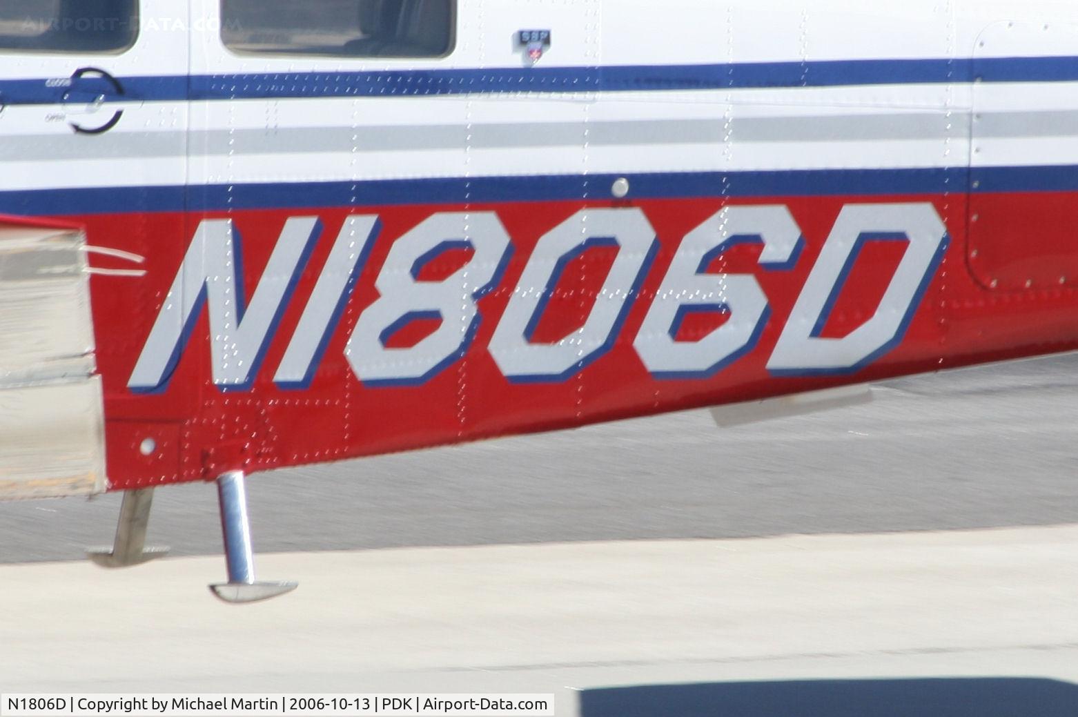 N1806D, 1981 Beech 58P Baron C/N TJ-364, Tail Numbers