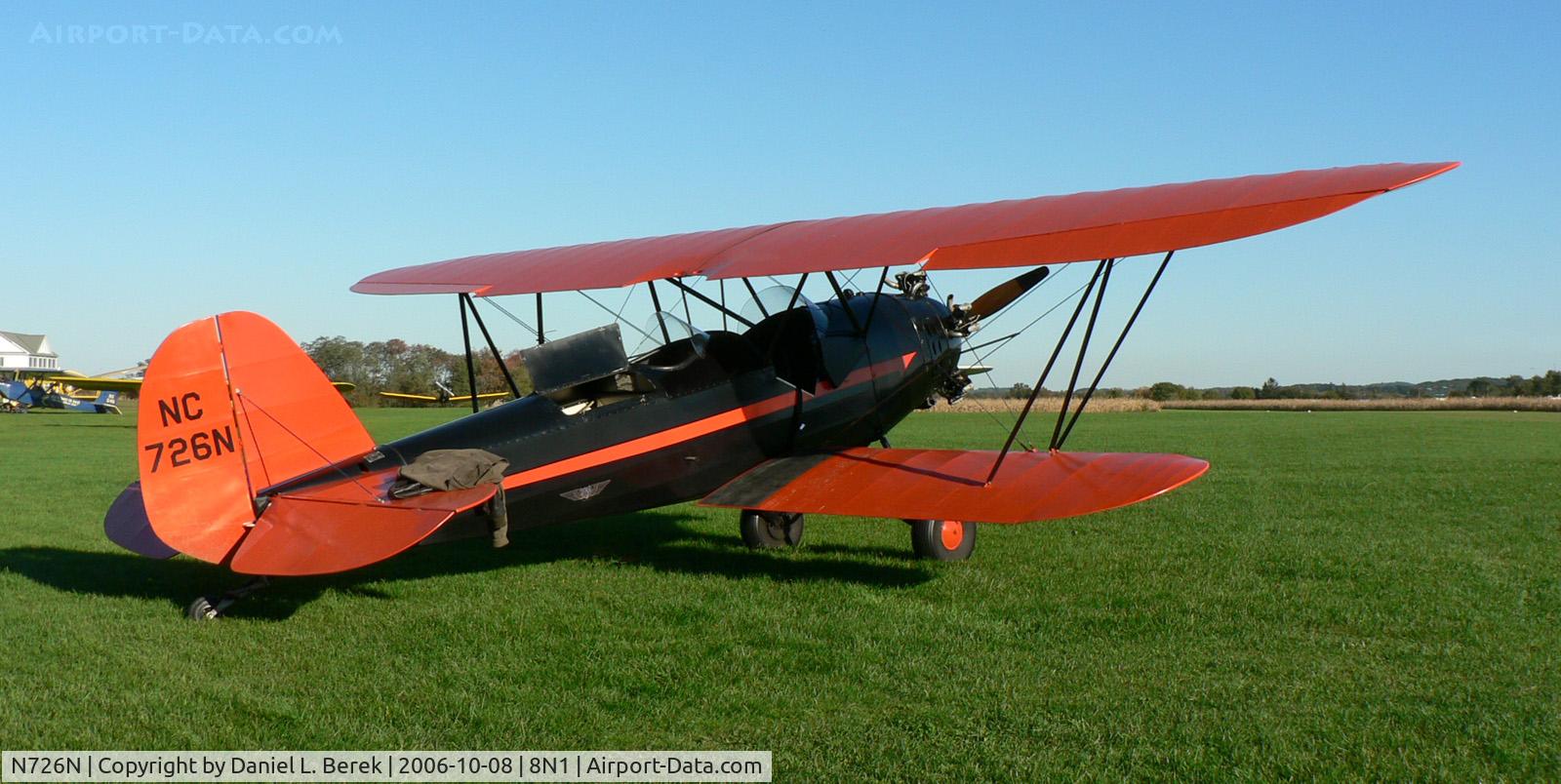 N726N, 1931 Perth Amboy BIRD CK C/N 4037, The Golden Age Air Museum offers enthusiasts rides on this 1931 beauty.