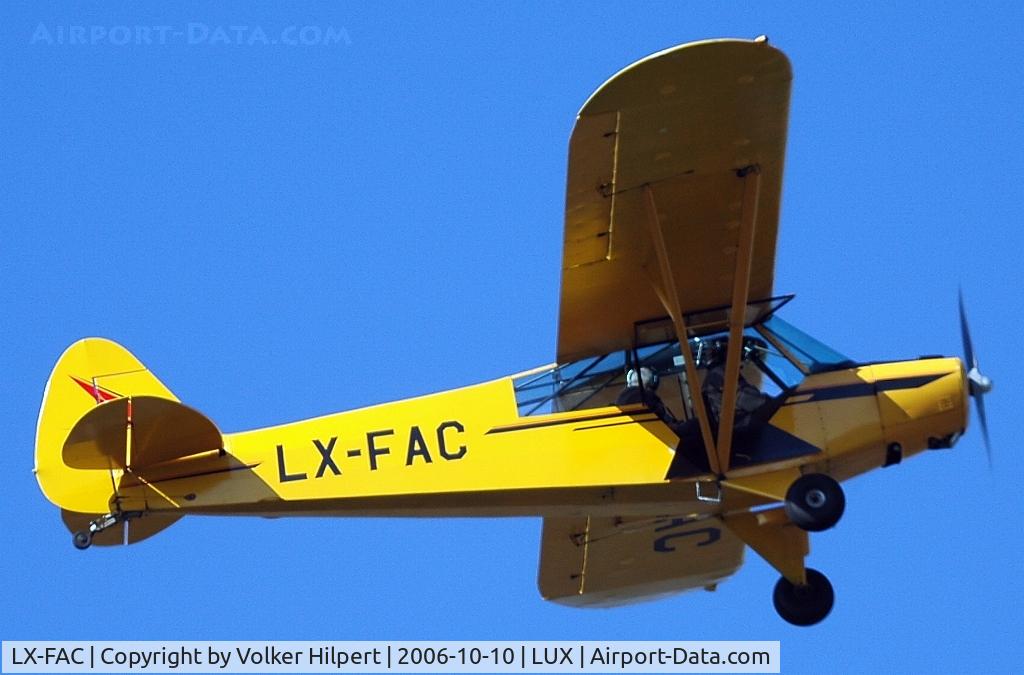 LX-FAC, Piper L-21B Super Cub C/N 18-2132, Piper PA-18