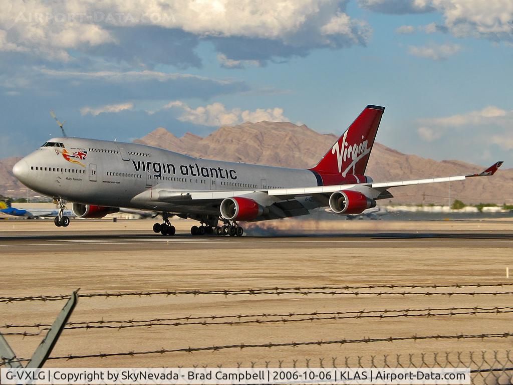 G-VXLG, 1998 Boeing 747-41R C/N 29406, Virgin Atlantic - 'Ruby Tuesday' / 1998 Boeing Company 747-41R