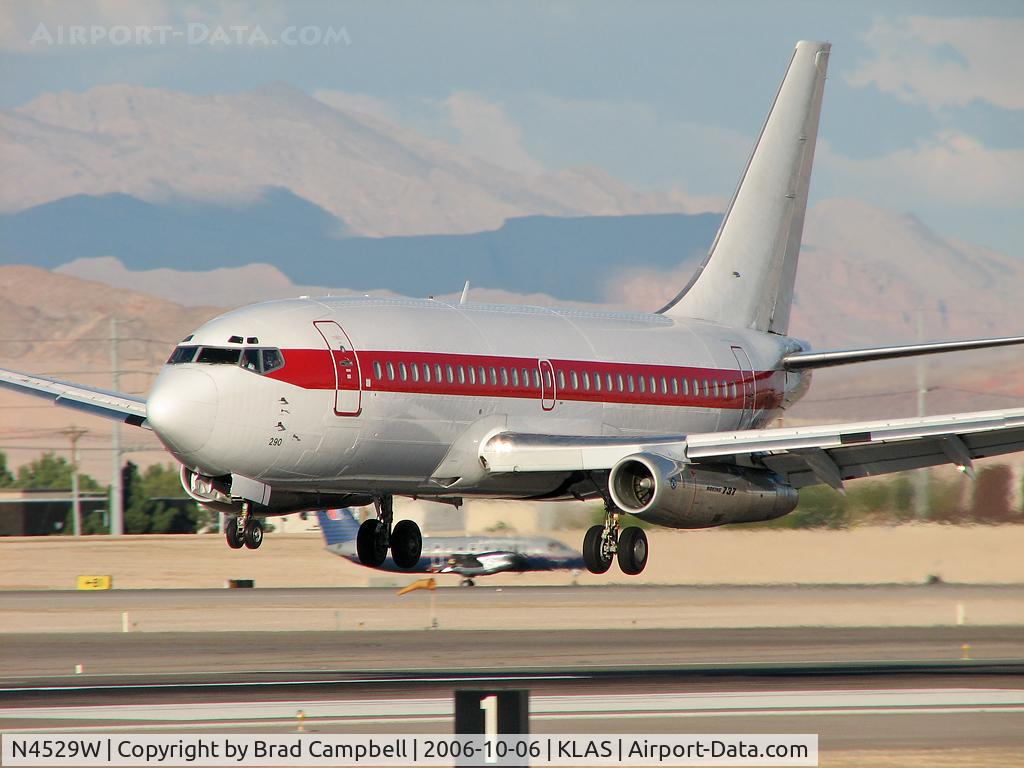 N4529W, 1973 Boeing 737-275 C/N 20785, J.A.N.E.T. Airlines / 1973 Boeing 737-275