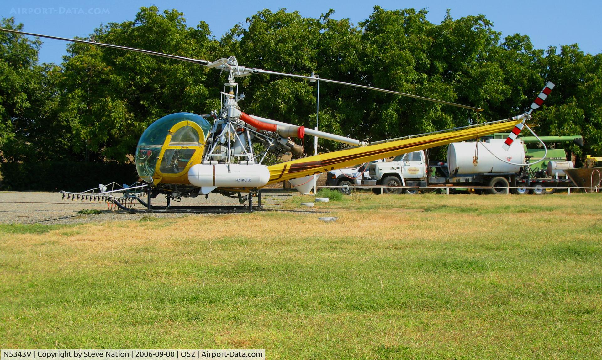 N5343V, 1959 Hiller UH-12E C/N 2016, Twin Cities Aviation