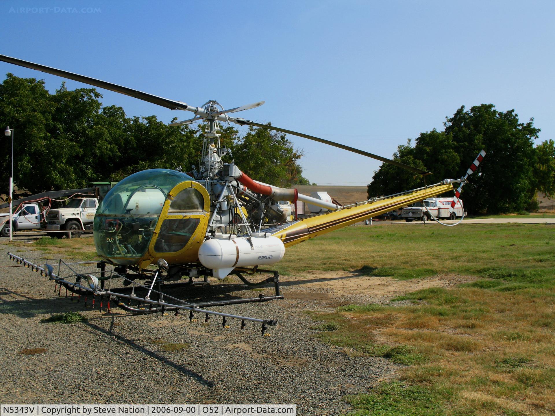 N5343V, 1959 Hiller UH-12E C/N 2016, Twin Cities Aviation