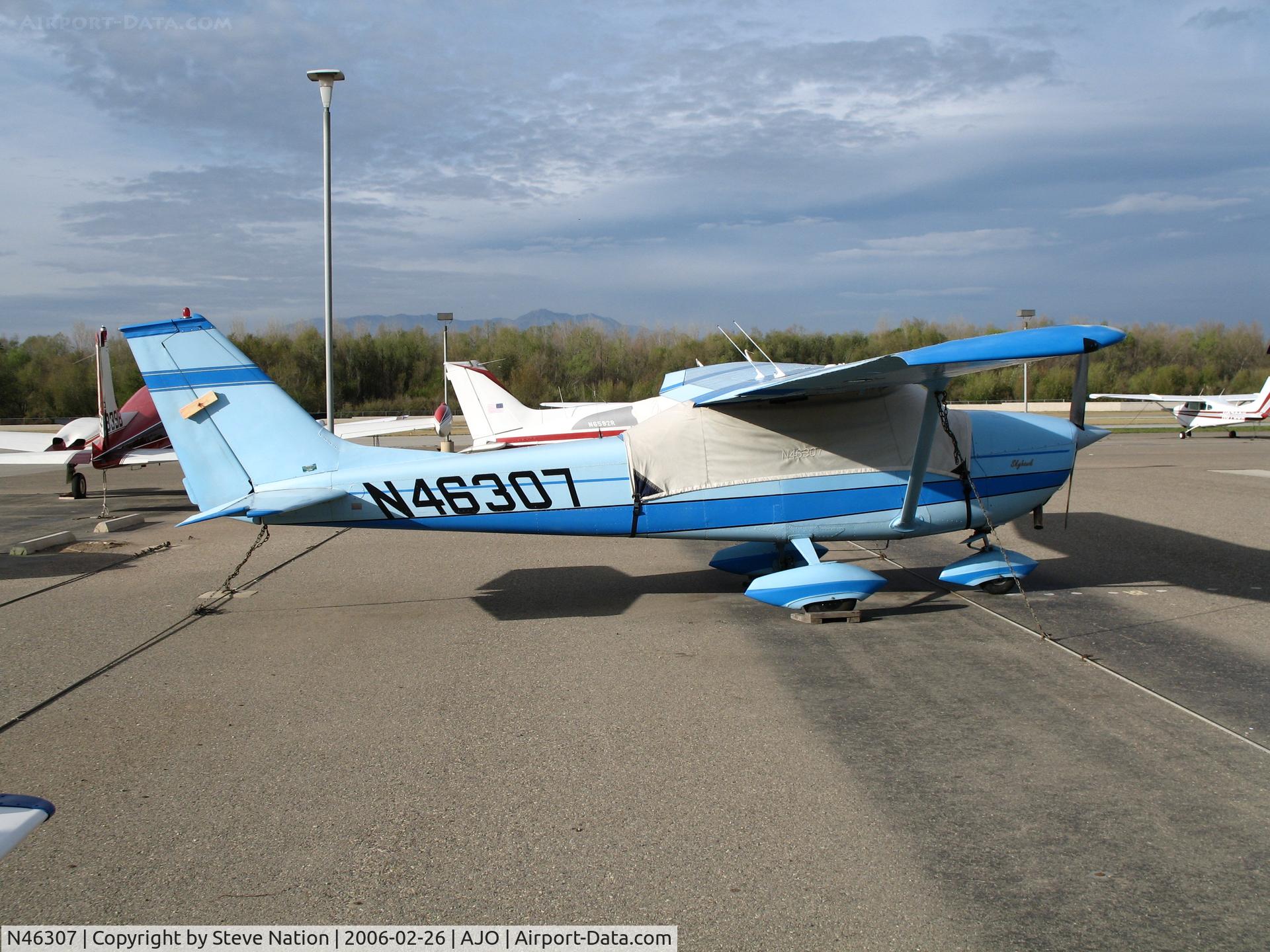 N46307, 1968 Cessna 172K Skyhawk C/N 17257174, 1968 Cessna 172K @ Corona Municipal Airport, CA