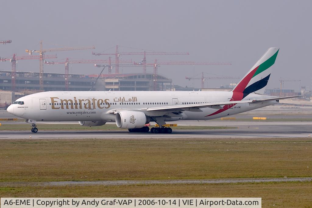 A6-EME, 1996 Boeing 777-21H C/N 27248, Emirates B777-200