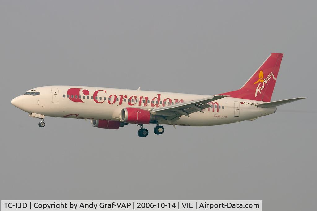 TC-TJD, 1994 Boeing 737-4Q8 C/N 25375/2598, Corendon B737-400