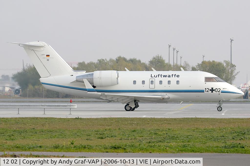 12 02, 1986 Canadair Challenger 601 (CL-600-2A12) C/N 3040, German Air Force CL604