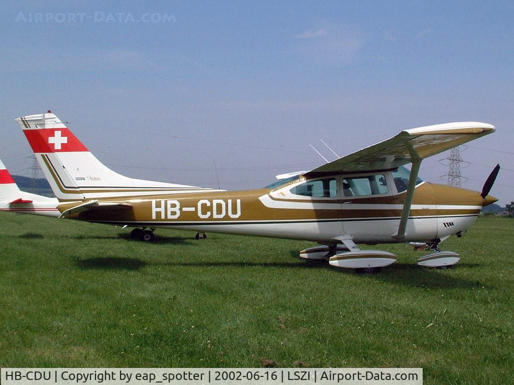 HB-CDU, 1974 Cessna 182P Skylane C/N 18262790, aerobatic meeting at Schupfart