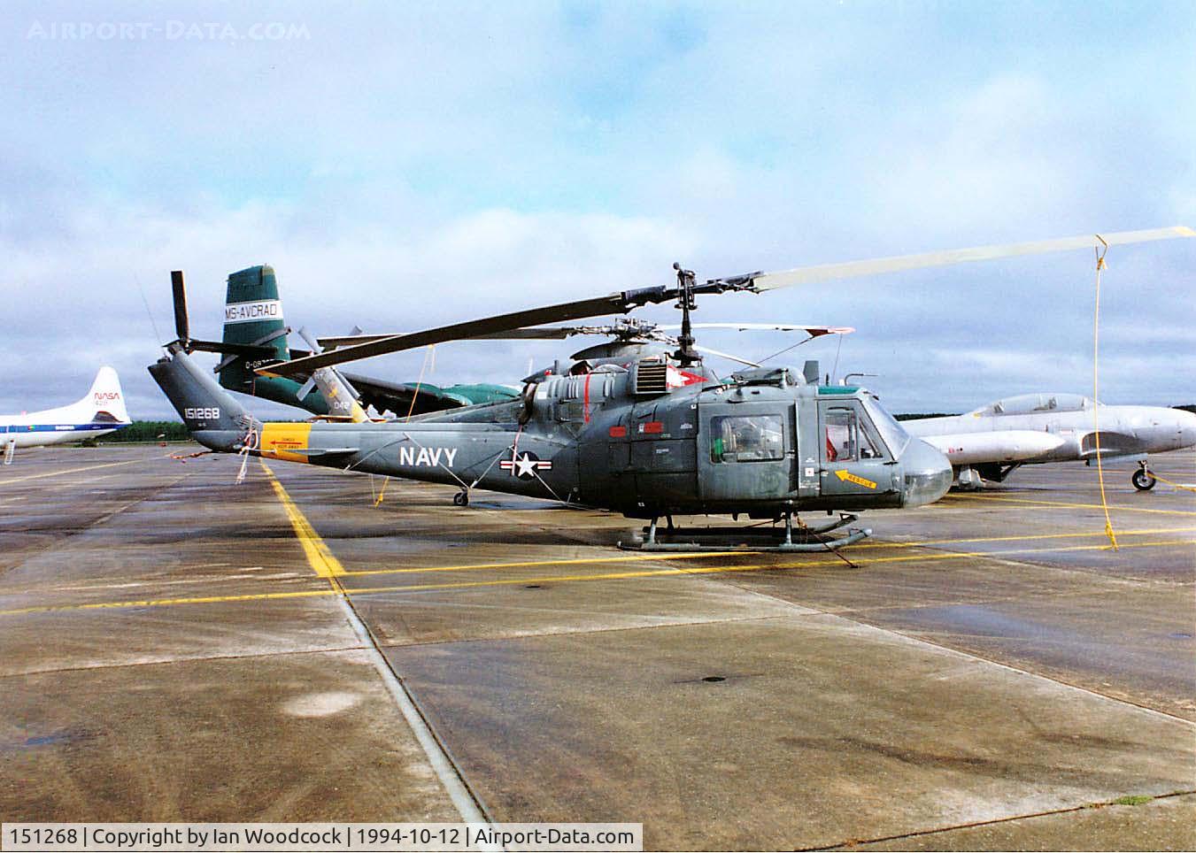 151268, 1964 Bell UH-1E Iroquois C/N 6003, Bell UH-1E/Storage ramp,Pensacola,Florida