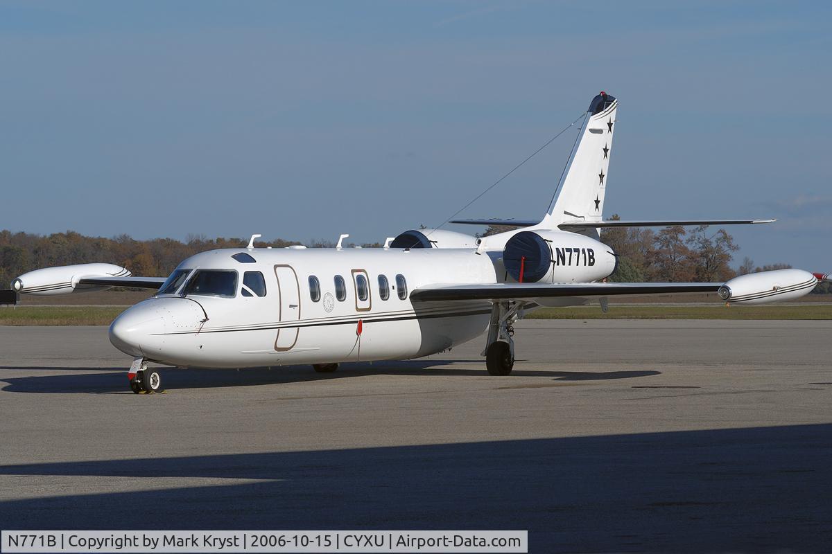 N771B, 1979 Israel Aircraft Industries 1124 C/N 258, Visiting CYXU