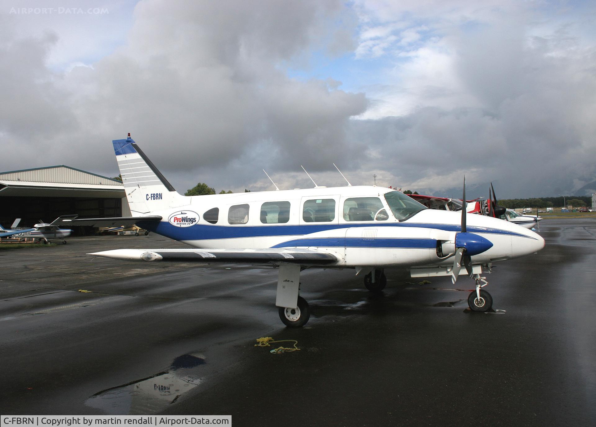 C-FBRN, 1969 Piper PA-31 Turbo Navajo C C/N 31-508, NAVAJO