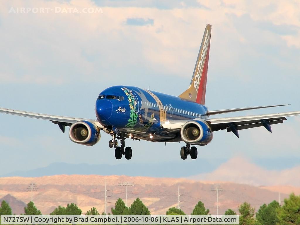 N727SW, 1999 Boeing 737-7H4 C/N 27859, Southwest Airlines - 'Nevada One' / 1999 Boeing 737-7H4