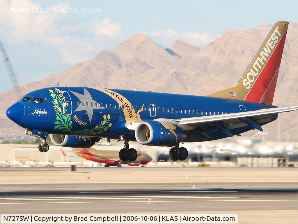 N727SW, 1999 Boeing 737-7H4 C/N 27859, Southwest Airlines - 'Nevada One' / 1999 Boeing 737-7H4