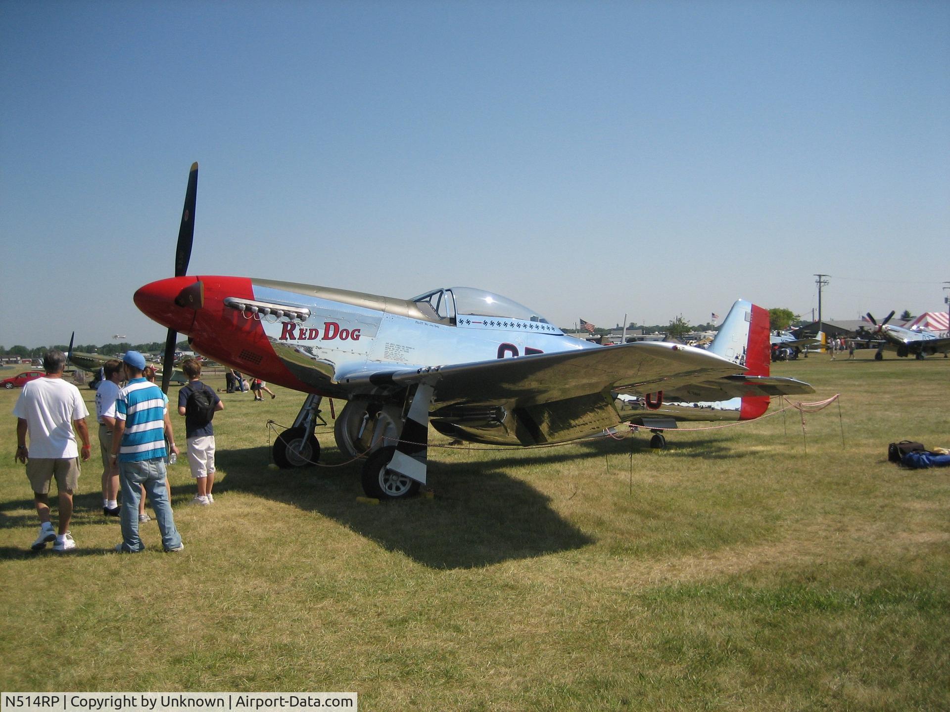 N514RP, 1944 North American P-51D Mustang C/N 44-74469, Reserve Grand Champion N74469 Oshkosh 2006