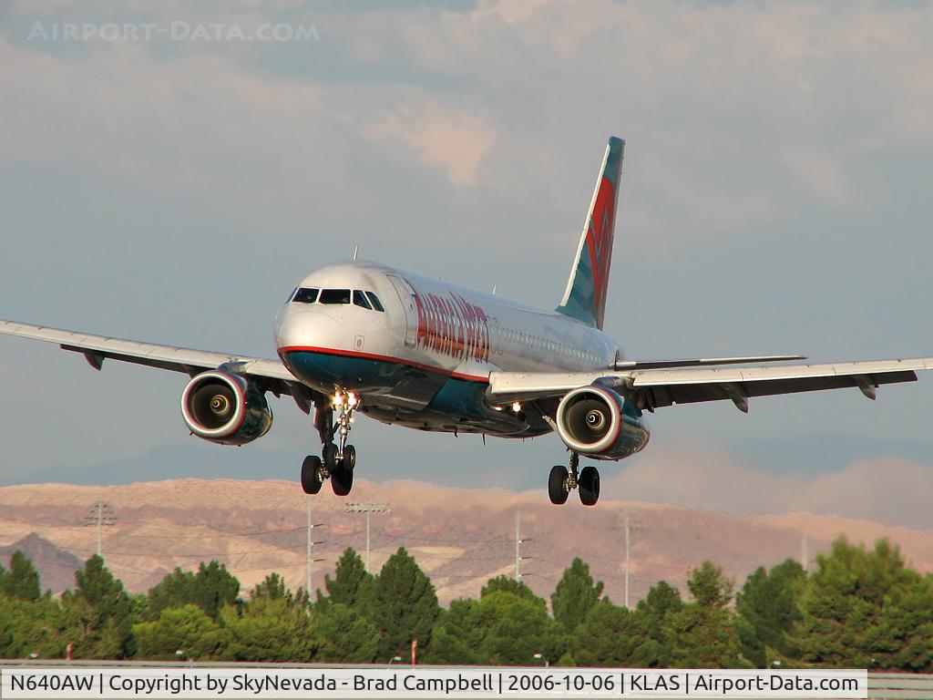 N640AW, 1994 Airbus A320-232 C/N 448, America West / 1994 Airbus Industrie A320-232
