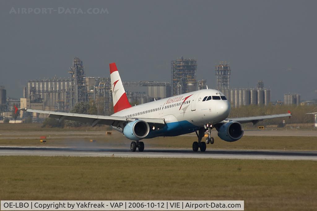 OE-LBO, 1998 Airbus A320-214 C/N 776, Austrian Airlines Airbus 320