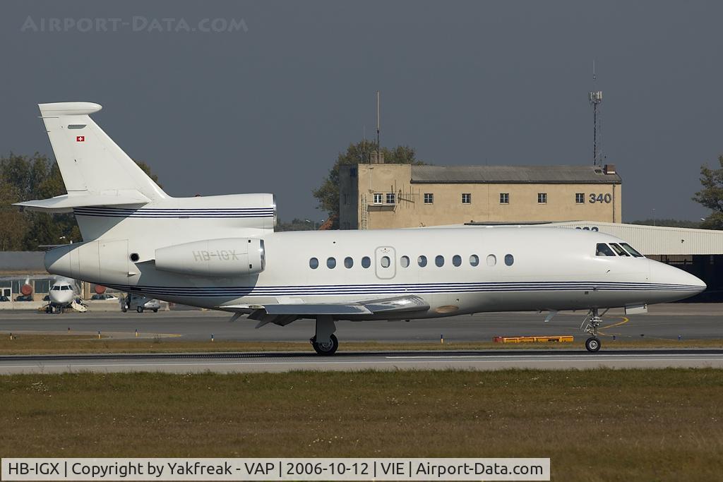 HB-IGX, 2001 Dassault Falcon 900EX C/N 86, Falcon 900