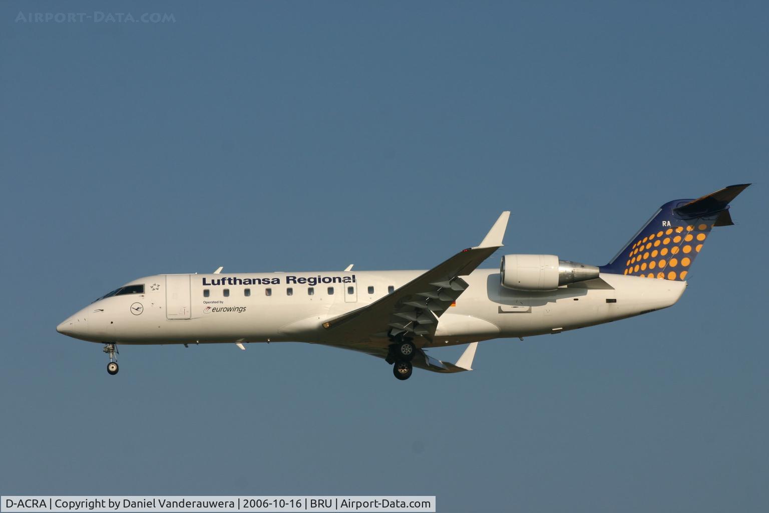 D-ACRA, Canadair CRJ-200ER (CL-600-2B19) C/N 7567, new livery for this Eurowings aircraft (LH Regional)