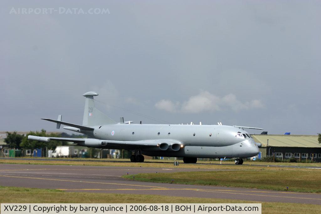 XV229, Hawker Siddeley Nimrod MR.2 C/N 8004, H/S NIMROD MR2