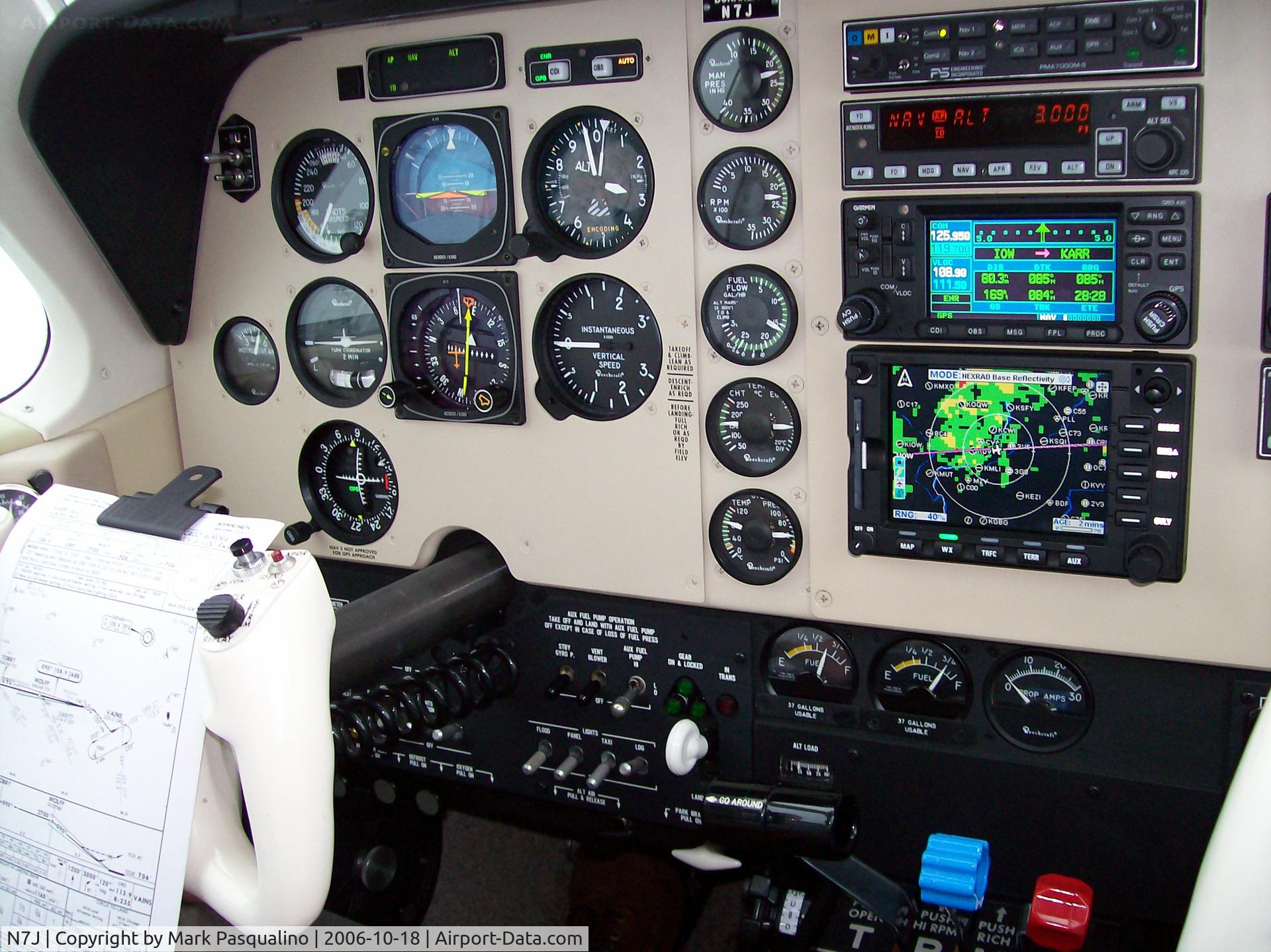 N7J, 2000 Raytheon Aircraft Company A36 Bonanza C/N E-3316, Beech A36