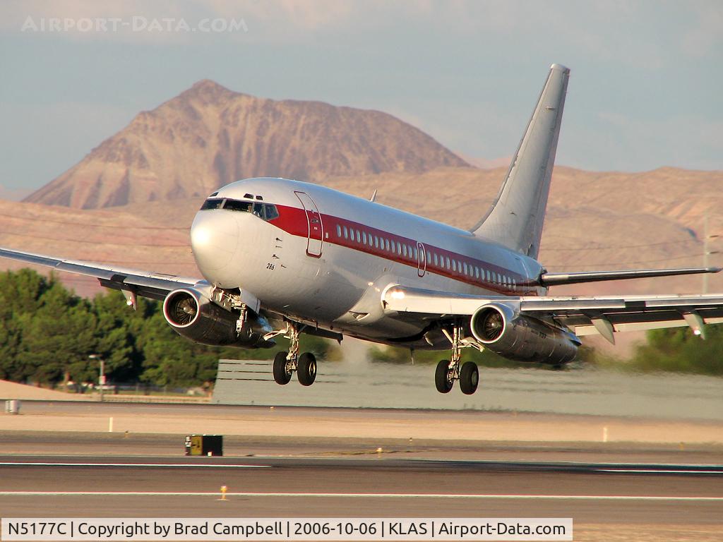 N5177C, 1974 Boeing 737-200 C/N 20693, J.A.N.E.T. Airlines - EG & G / 1974 Boeing 737-200