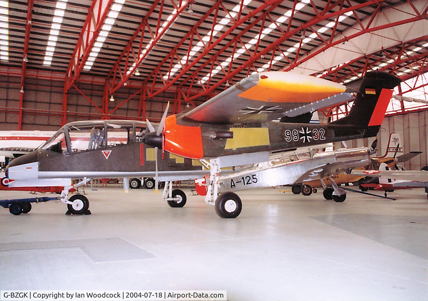 G-BZGK, 1971 North American OV-10B Bronco C/N 338-17, Rockwell OV-10B/Duxford Museum