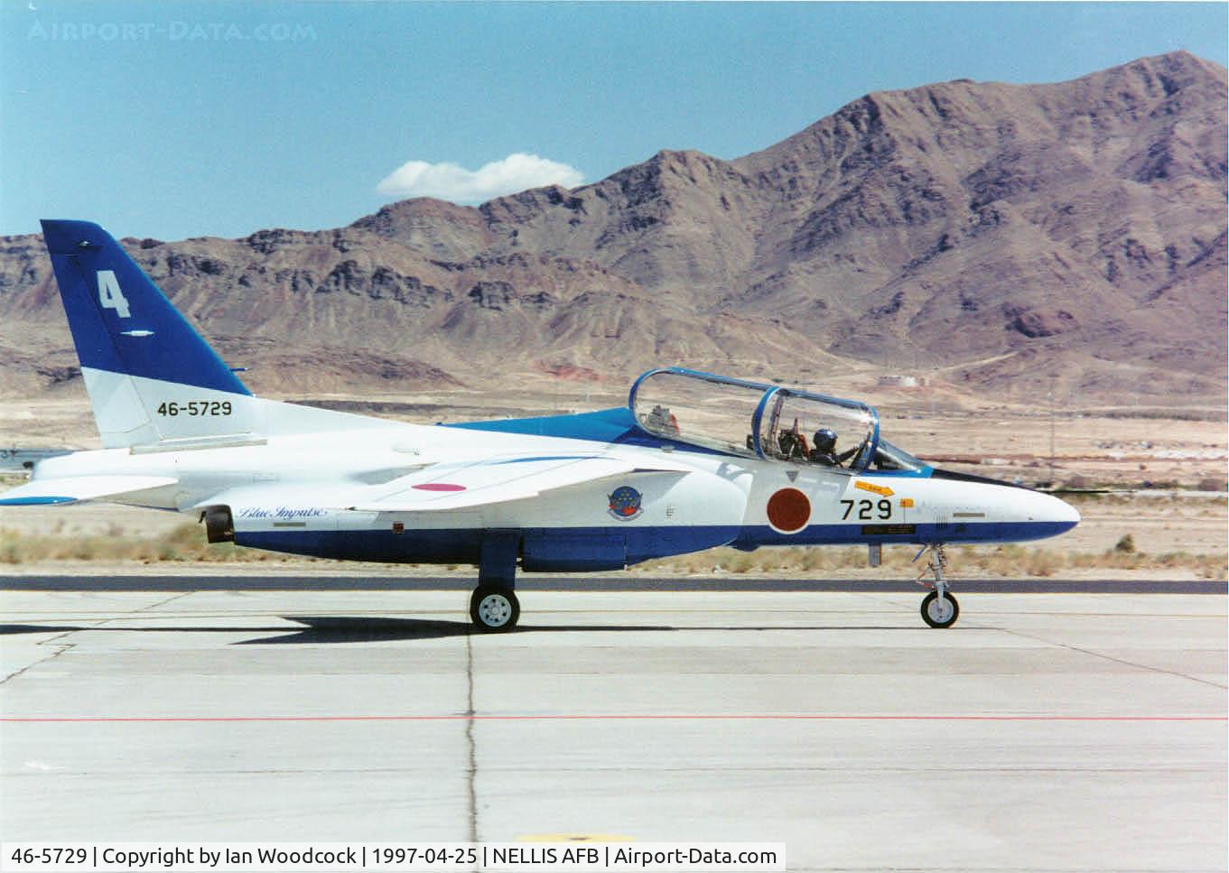46-5729, Kawasaki T-4 C/N 1129, Kawasaki T-4/Blue Impulse,JASDF