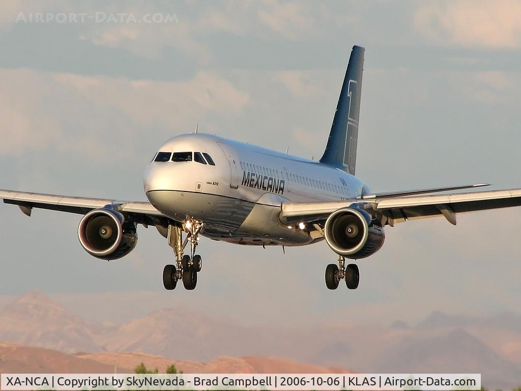 XA-NCA, 2004 Airbus A319-112 C/N 2126, Mexicana / Airbus Industrie A319-112