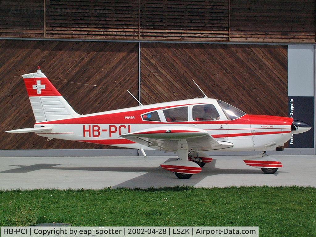 HB-PCI, 1969 Piper PA-28-180 (A) C/N 28-5745, week-end meeting at Speck