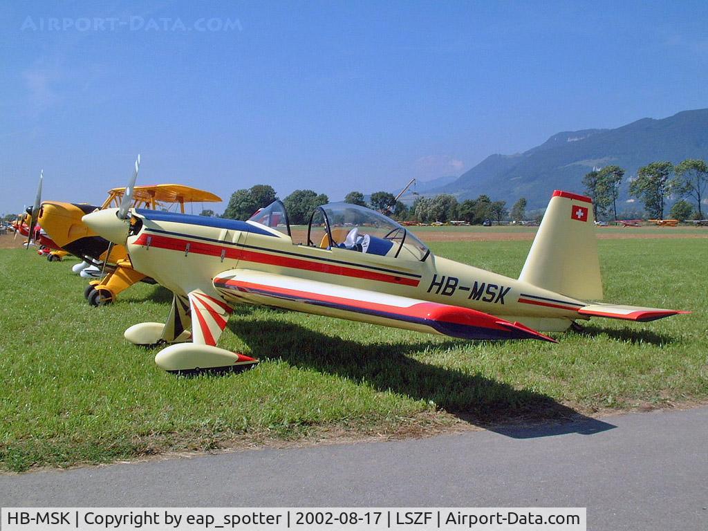 HB-MSK, 1973 Hirth HI.27 Akrostar MK.II C/N 4009, off-airport (closed now) Kestenholz