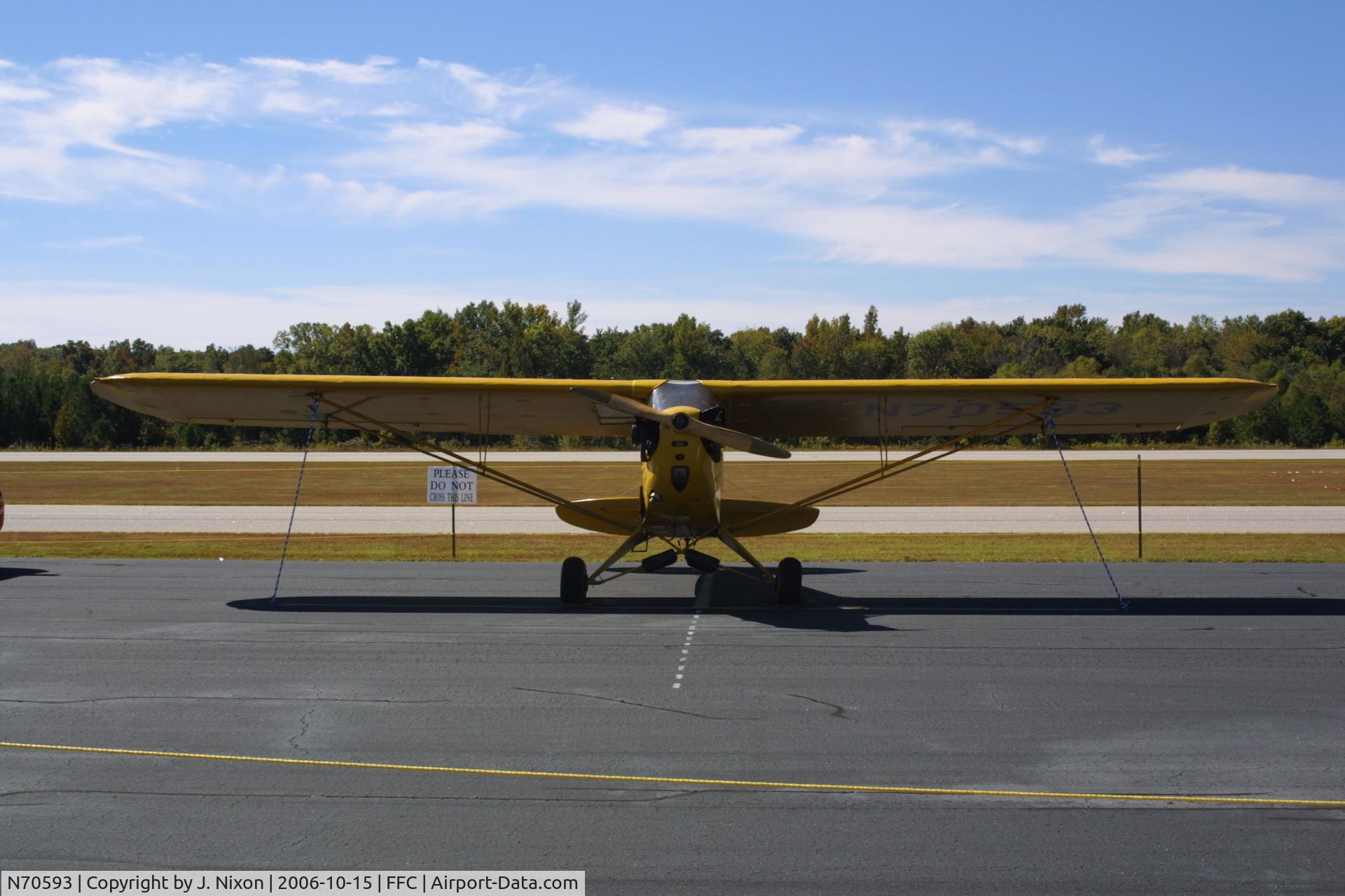 N70593, 1946 Piper J3C-65 Cub C/N 17604, The Great Georgia Airshow 2006