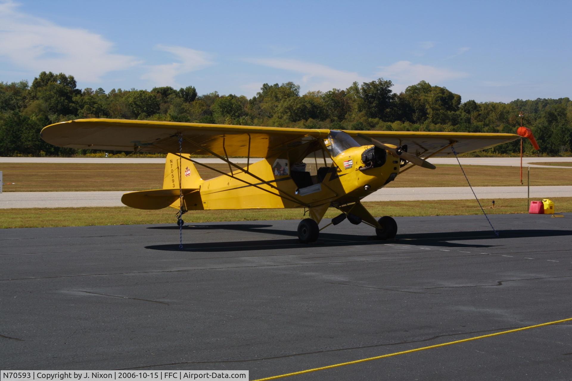 N70593, 1946 Piper J3C-65 Cub C/N 17604, The Great Georgia Airshow 2006