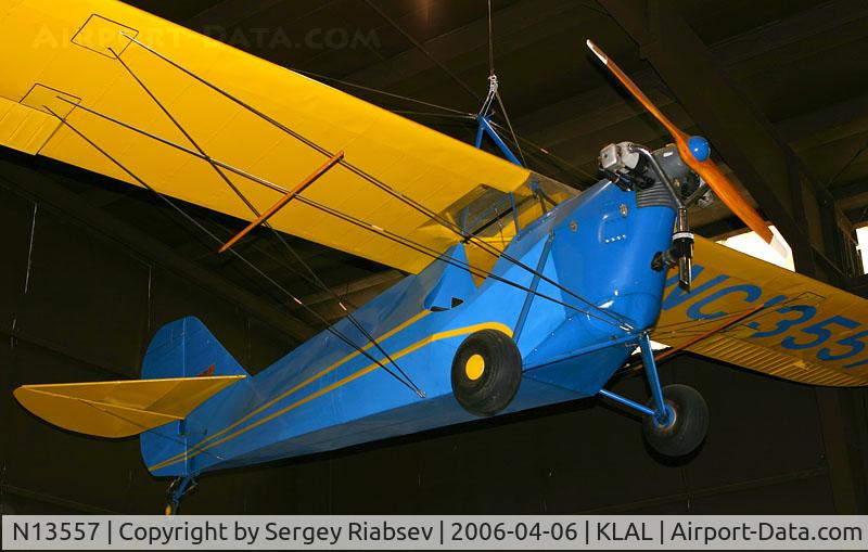N13557, 1934 Aeronca C-3 Collegiate C/N A-291, Sun-n-fun museum