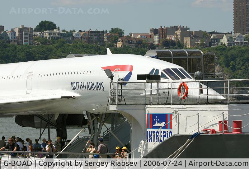 G-BOAD, 1976 Aerospatiale-BAC Concorde 1-102 C/N 100-010, Intrepid Air-Sea-Space Museum