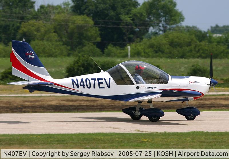 N407EV, 2005 Evektor-Aerotechnik SPORTSTAR C/N 20050407, EAA AirVenture 2006