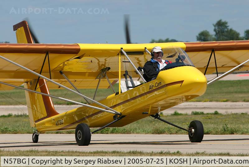 N57BG, 2004 Leza-Lockwood Air Cam C/N AC127, EAA AirVenture 2006