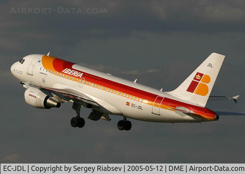 EC-JDL, 2004 Airbus A319-111 C/N 2365, Taken at DME