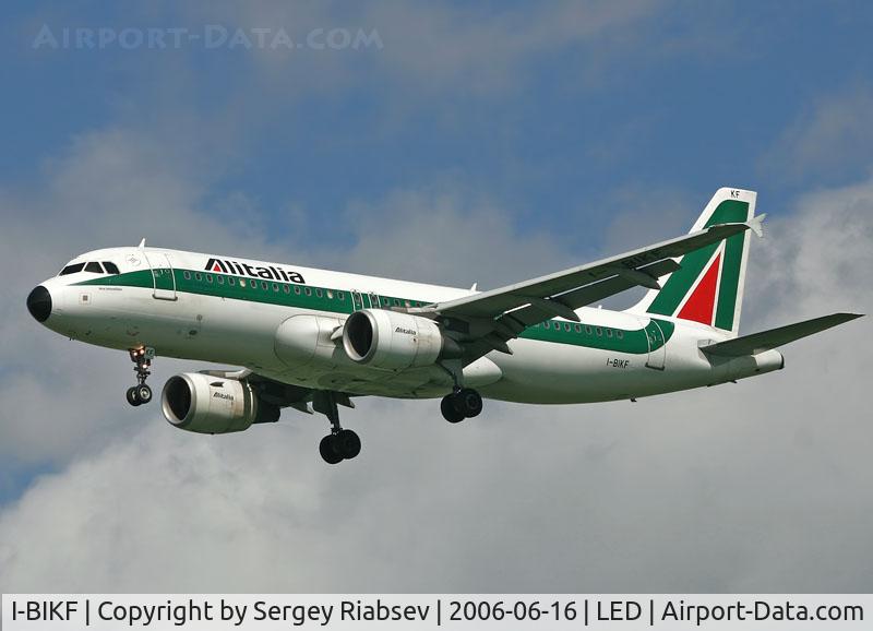 I-BIKF, 2001 Airbus A320-214 C/N 1473, Taken at Pulkovo.