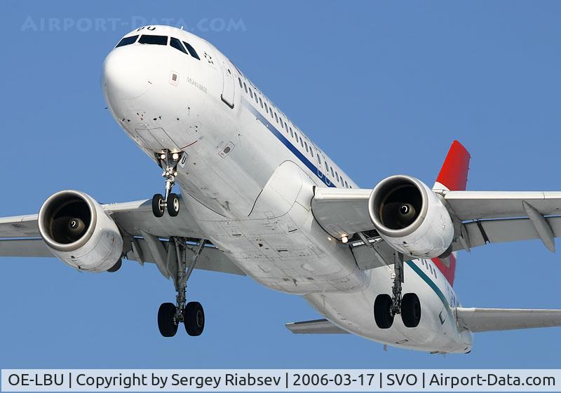 OE-LBU, 2001 Airbus A320-214 C/N 1478, Taken at SVO