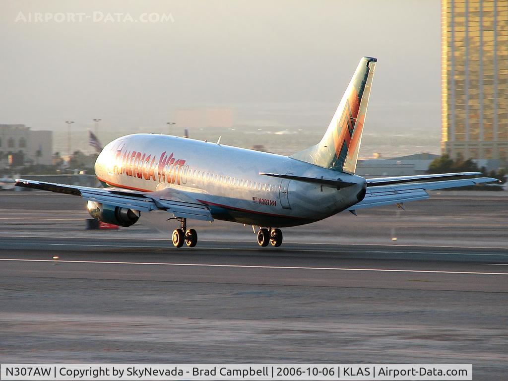 N307AW, 1990 Boeing 737-3G7 C/N 24634, America West Airlines / 1990 Boeing 737-3G7