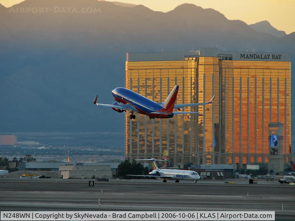 N248WN, 2006 Boeing 737-7H4 C/N 32509, Southwest Airlines - '2000th 737 - Next Generation' / 2006 Boeing 737-7H4