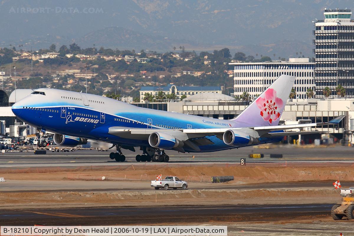 B-18210, 2004 Boeing 747-409 C/N 33734, China Airlines 