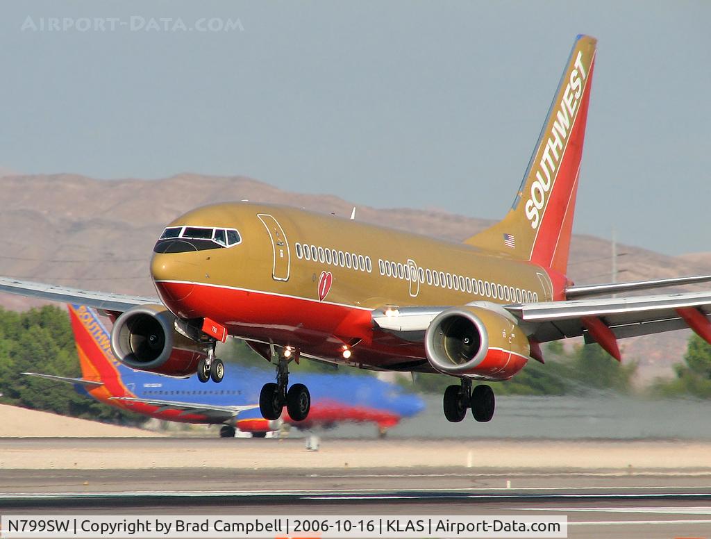 N799SW, 1998 Boeing 737-7Q8 C/N 28209, Southwest Airlines / Boeing 737-7Q8