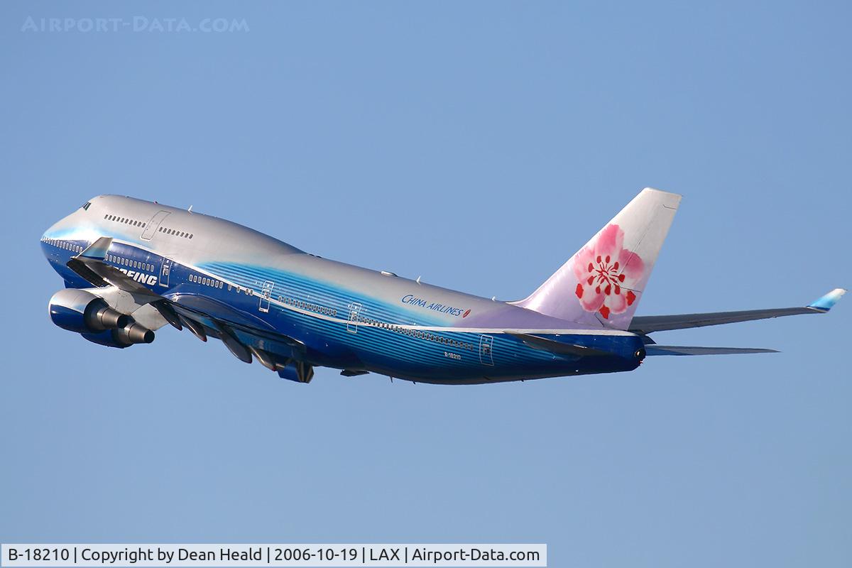 B-18210, 2004 Boeing 747-409 C/N 33734, China Airlines 