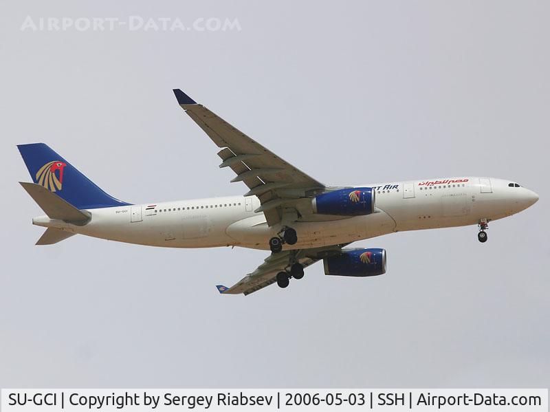 SU-GCI, 2005 Airbus A330-243 C/N 696, Taken at Sharm El Sheikh - Ras Nasrani (SSH / HESH)