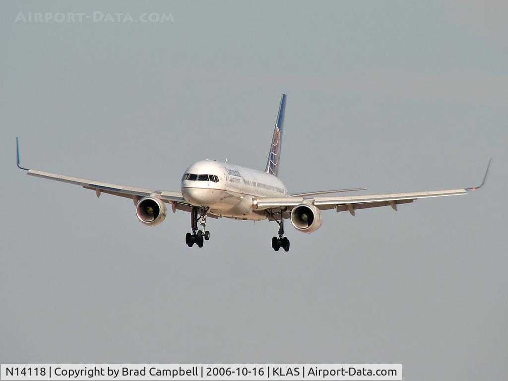 N14118, 1997 Boeing 757-224 C/N 27560, Continental Airlines / 1997 Boeing 757-224