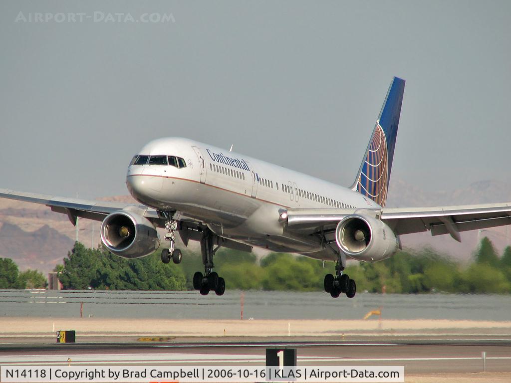 N14118, 1997 Boeing 757-224 C/N 27560, Continental Airlines / 1997 Boeing 757-224