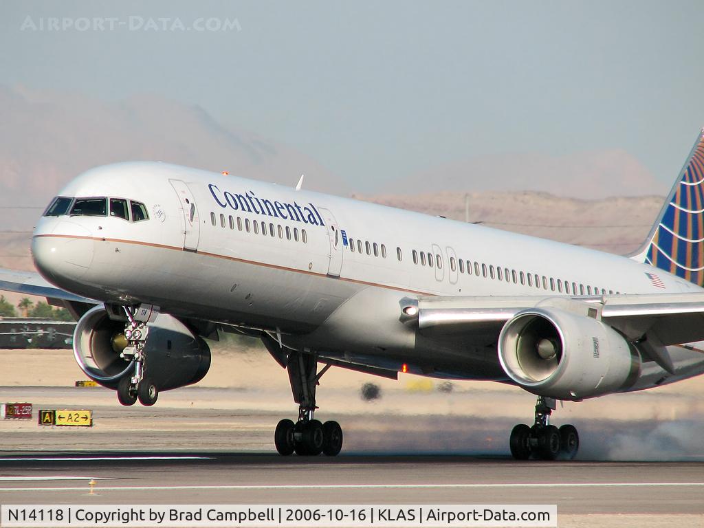 N14118, 1997 Boeing 757-224 C/N 27560, Continental Airlines / 1997 Boeing 757-224