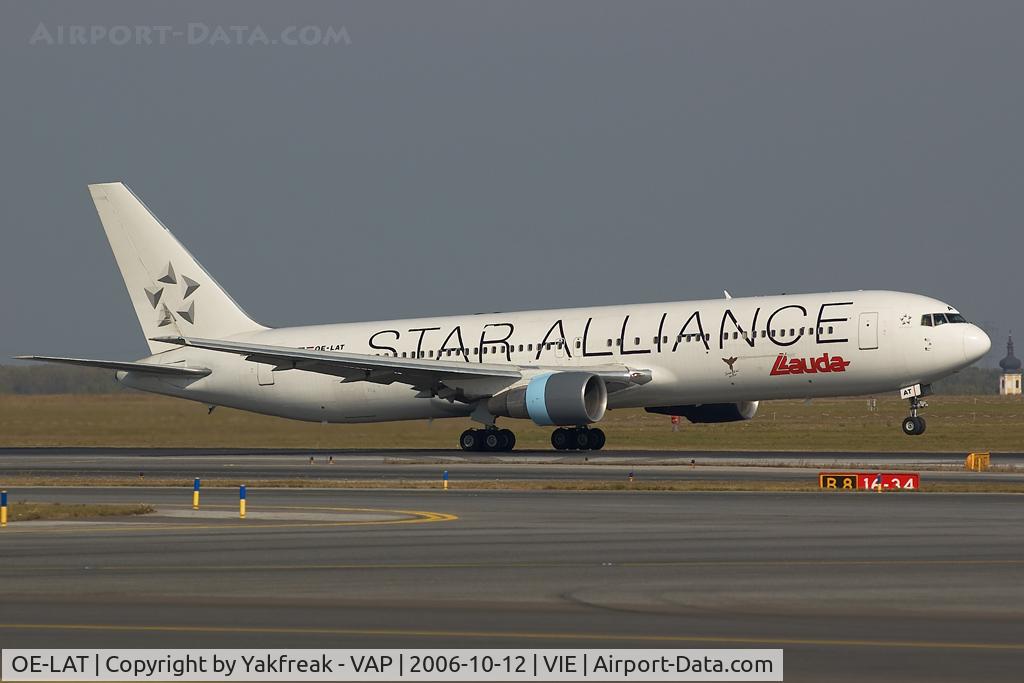 OE-LAT, 1991 Boeing 767-31A C/N 25273, Lauda Air Boeing 767-300 in Star Alliance colors